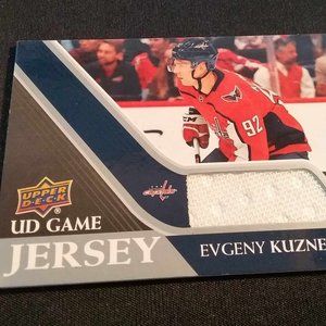 2020-21 Upper Deck UD Game Jersey Evgeny Kuznetsov #GJ-KU